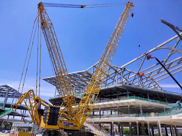 【全球之履】泉州站 XGC400-I——体育馆建设大显身手！！！