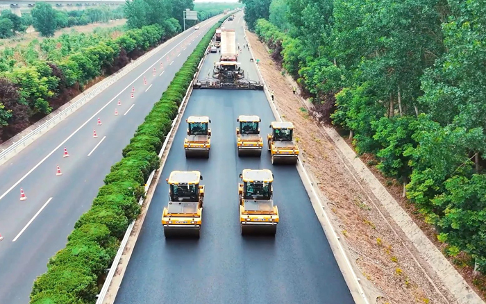 NG电子游戏数字化智能集群——连霍高速养护工程显实力！！！
