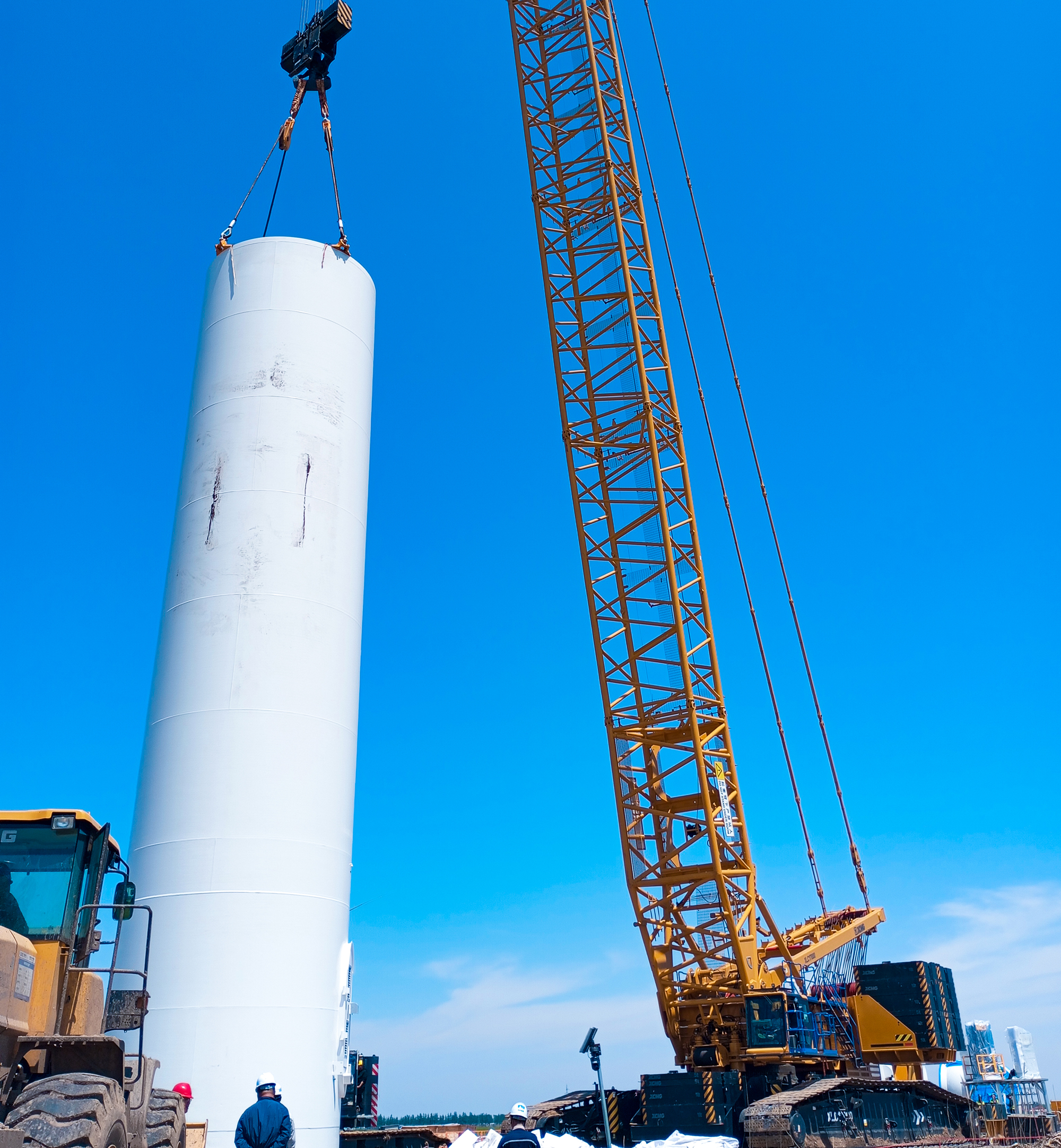 【全球之履】锦州站！！！XLC17000助力大型风电工程建设