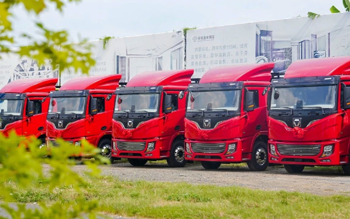 燃动福建！！！百台NG电子游戏新能源电动牵引车交付