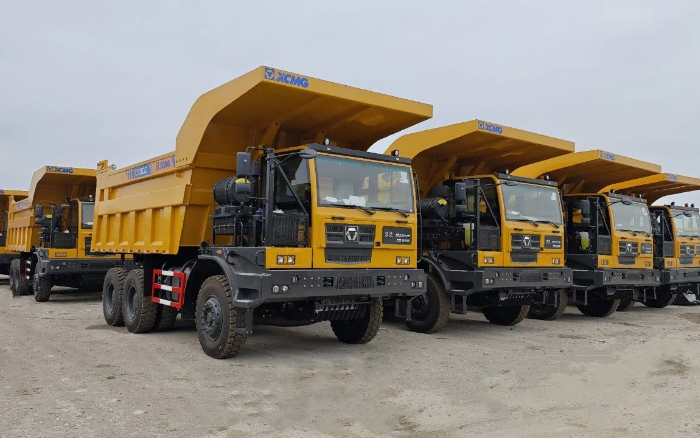 NG电子游戏XG90矿卡批量交付哈萨克斯坦