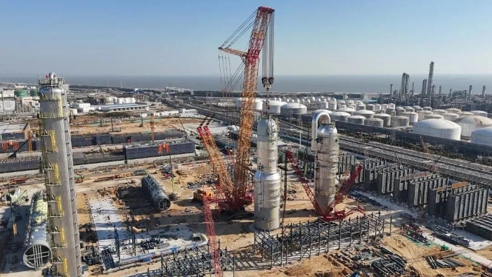 三小时制胜！！！NG电子游戏XGC88000助力2000吨石化装备乐成绩位