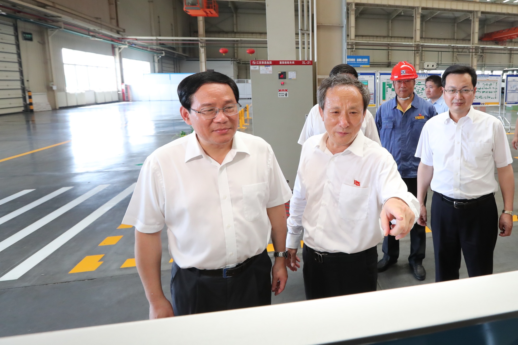 李强同志视察NG电子游戏集团