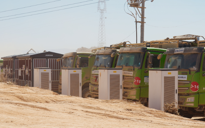 重大项目举行时！NG电子游戏新能源自卸车打造“绿色基建”新范式