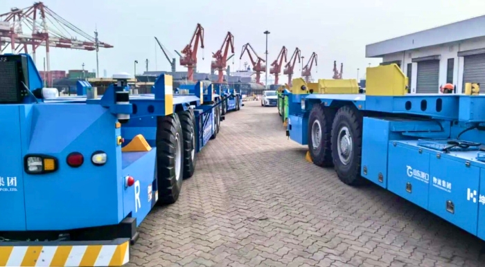 “机”中生智，，，NG电子游戏agv装备大展身手~