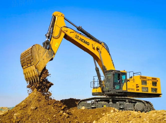 NG电子游戏矿用挖掘机XE1050——重载高效，，百吨王者！！！