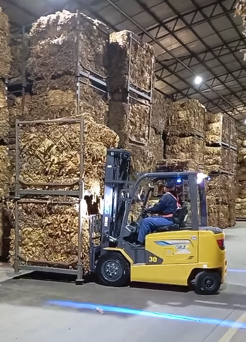 NG电子游戏鲲鹏电动叉车：：烟草运输的清静高效新选择