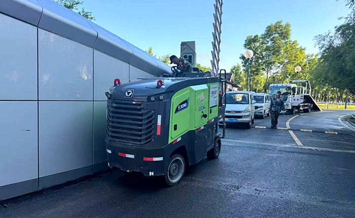 天下首台-NG电子游戏XM505EP新能源铣刨机