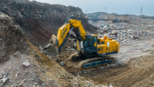 NG电子游戏XE1350E挖掘机批量交付东南大区